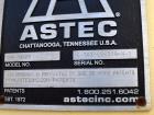 Used- Astec Rotary Tube Type Indirect Dryer, Model WPD-10829