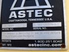 Used Astec Rotary Tube Type Indirect Dryer, Model WPD-10829