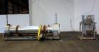 Used Bartlett-Snow Rotary Hot Air Dryer, 316 Stainless Steel. Rated approximate 1500 pounds an hour depending on product. Horizontal chamber 24