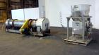 Used Bartlett-Snow Rotary Hot Air Dryer, 316 Stainless Steel. Rated approximate 1500 pounds an hour depending on product. Horizontal chamber 24