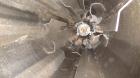 Used Bartlett-Snow Rotary Hot Air Dryer, 316 Stainless Steel. Rated approximate 1500 pounds an hour depending on product. Horizontal chamber 24