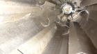 Used Bartlett-Snow Rotary Hot Air Dryer, 316 Stainless Steel. Rated approximate 1500 pounds an hour depending on product. Horizontal chamber 24