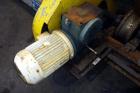 Used Bartlett-Snow Rotary Hot Air Dryer, 316 Stainless Steel. Rated approximate 1500 pounds an hour depending on product. Horizontal chamber 24