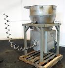 Used Bartlett-Snow Rotary Hot Air Dryer, 316 Stainless Steel. Rated approximate 1500 pounds an hour depending on product. Horizontal chamber 24