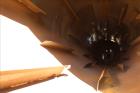 Used Didion Type Rotary Dryer, Carbon Steel.