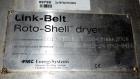 Used FMC Link-Belt Roto-Shell Dryer, Stainless Steel.