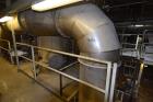 Used- FMC Link-Belt Roto-Shell Dryer, Stainless Steel.