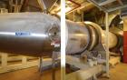 Used- FMC Link-Belt Roto-Shell Dryer, Stainless Steel.