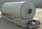 Used Rotary Hot Air Dryer, 304 Stainless Steel. 60