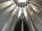 Used Rotary Hot Air Dryer, 304 Stainless Steel. 60