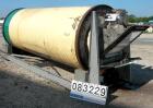 Used Rotary Air Dryer, 304 Stainless Steel. Horizontal insulated tube 60