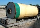 Used Rotary Air Dryer, 304 Stainless Steel. Horizontal insulated tube 60