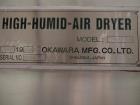 Used Okawara MFG. Co. LTD. High-Humid-Air Rotary Dryer; Model RAS-250S