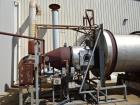 Used- Roto-Louvre Rotary Hot Air Dryer, 6' diameter x 32' long,