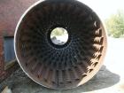 Used Standard Steel Hot Air Rotary Dryer. Approximately 8' diameter x 30' long, carbon steel. Internal flights with steam heater, dryer is rated for 25,000 lbs hour of sugar solvents, average tempera...