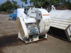 Used Standard Steel Hot Air Rotary Dryer. Approximately 8' diameter x 30' long, carbon steel. Internal flights with steam heater, dryer is rated for 25,000 lbs hour of sugar solvents, average tempera...