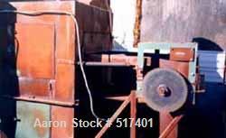 USED: Indirect Heating Kiln, overall approximately 8' high x 6' wide x 40' long. Attached to it is a combustion unit 13' long X 3' diameter. Kiln has stainless steel flexible conveyor running full le...