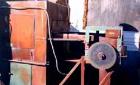 USED: Indirect Heating Kiln, overall approximately 8' high x 6' wide x 40' long. Attached to it is a combustion unit 13' long X 3' diameter. Kiln has stainless steel flexible conveyor running full le...