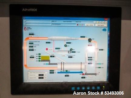 Pre-Owned Rotary Steam Dryer by Drying Solutions – 7.3 MMBTU/hr, Co-Current Flow