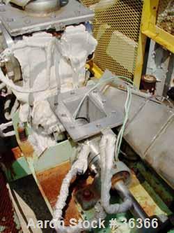 Used Tsukishima Kikai Rotary Steam Tube Dryer, Model Labo-Test, 304 Stainless Steel. Tube approximate 270 mm (10.6’’) diameter x 3000 mm (118") long, with (10) 1" diameter x 120" long tubes, approxim...