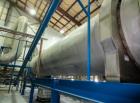 Pre-Owned Rotary Steam Dryer by Drying Solutions – 7.3 MMBTU/hr, Co-Current Flow