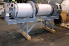 Used Hardinge Ruggles-Coles Pilot Plant Steam Tube Dryer. 304 Stainless steel 24