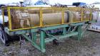 Used Tsukishima Kikai Rotary Steam Tube Dryer, Model Labo-Test, 304 Stainless Steel. Tube approximate 270 mm (10.6’’) diameter x 3000 mm (118