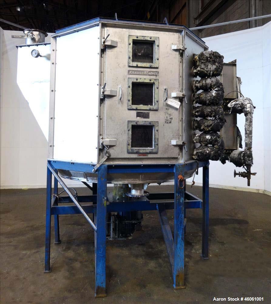 Used Krauss Maffei Tray Dryer, Type TT 20708