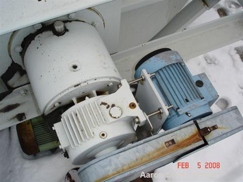 Used- Krauss Maffei Atmospheric Tray Dryer, Model TTB20/11