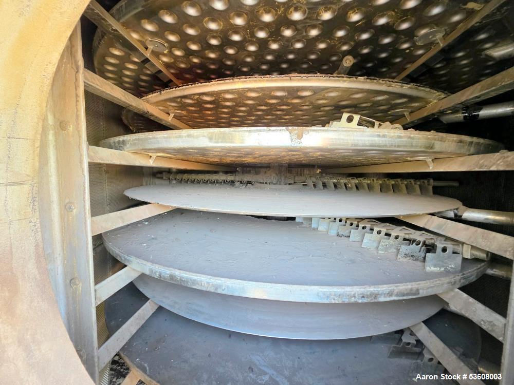 Used Krauss Maffei Stainless Steel Vacuum Plate Dryer – Model VTT-20/14-2/90-4, 30m², 383 Gallon Capacity