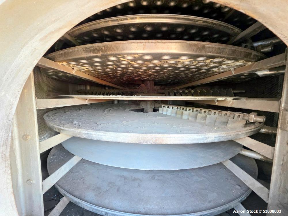 Used Krauss Maffei Stainless Steel Vacuum Plate Dryer – Model VTT-20/14-2/90-4, 30m², 383 Gallon Capacity