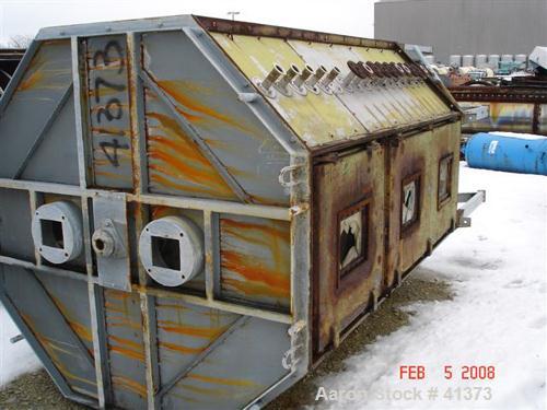 USED: Krause Maffei model TTB20/16 tray dryer. Stainless steel trays, agitator arms and internal hsg (similar to Wyssmont). In this dryer trays are fixed and agitator arm moves product from tray to t...
