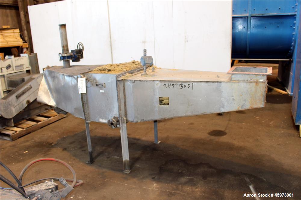 Used Wyssmont Turbo-Dryer, Model L-18, 304 Stainless Steel