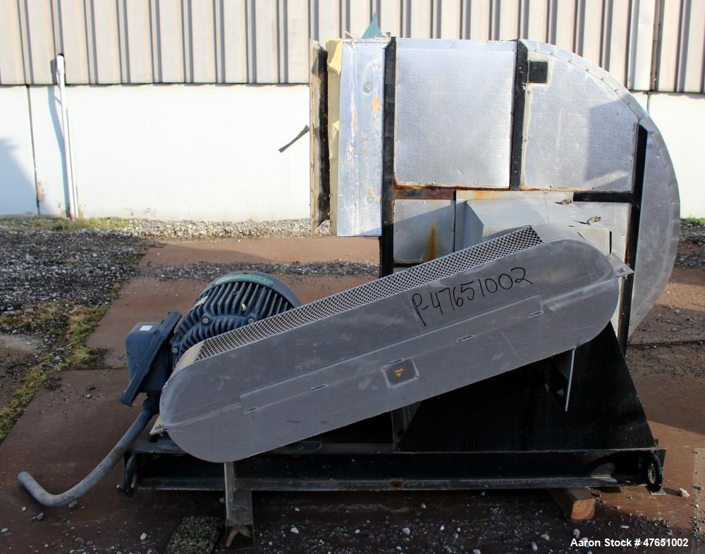Used Wyssmont Model Turbo-Dryer Model N-25-28