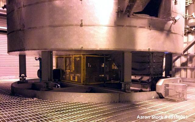 Used Wyssmont Rotary Tray Dryer, Model NEHT-15/18 Vertical Turbo-Dryer.