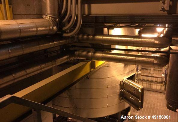 Used Wyssmont Rotary Tray Dryer, Model NEHT-15/18 Vertical Turbo-Dryer.