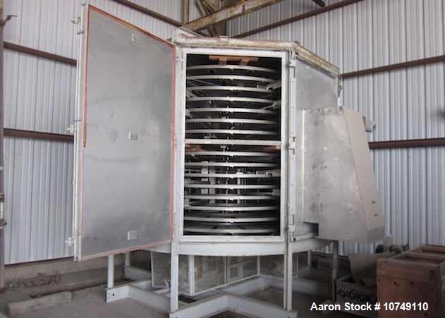 Used- Wyssmont Turbo Tray Dryer, Model O-16