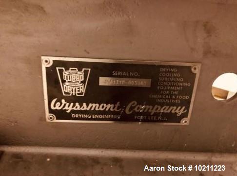 Used Wyssmont Turbo Dryer