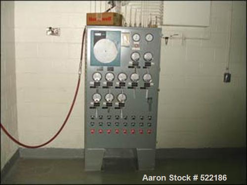 USED: Wyssmont turbo dryer, model OE19/20, stainless steel construction. (19) total trays with (16) heated, (3) cooled, 8'diameter trays, steam heated hot zone with blower, water cooledcooling zone w...
