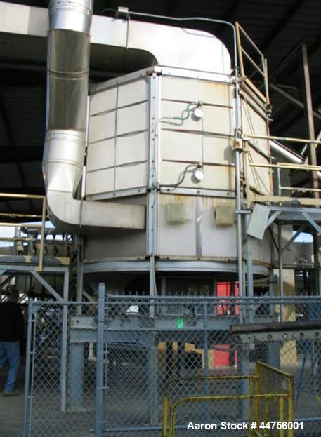 Used Stainless Steel Wyssmont Turbo Dryer- Cooler, Model OE-20
