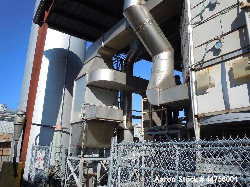 Used Stainless Steel Wyssmont Turbo Dryer- Cooler, Model OE-20