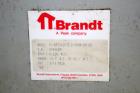 Used Wyssmont Model Turbo-Dryer Model N-25-28