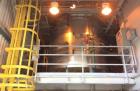 Used- Wyssmont Rotary Tray Dryer, Model NEHT-15/18 Vertical Turbo-Dryer.