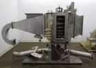Used Wyssmont Style Rotary Tray Dryer, 304 Stainless Steel.