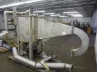 Used Wyssmont Style Rotary Tray Dryer, 304 Stainless Steel.