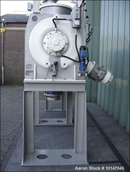 Unused-Lodige VT-1200/2MZ ??? Dryer, stainless steel (1.4571), capacity 42.4 cubic feet (1200 liter). Trough sizes: diameter 3.4' x 5.6' (950 x 1690 mm); top inlet (2) 11.2" (585 mm) diameter and (1)...