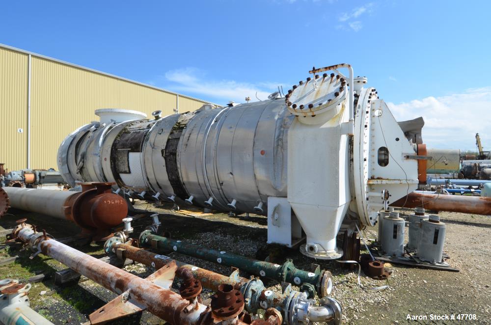 Used Stainless Steel  Bepex Solidaire Continuous Dryer, Model CRJ8-84-30