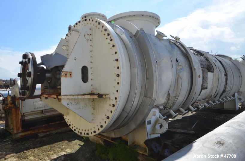 Used Stainless Steel  Bepex Solidaire Continuous Dryer, Model CRJ8-84-30