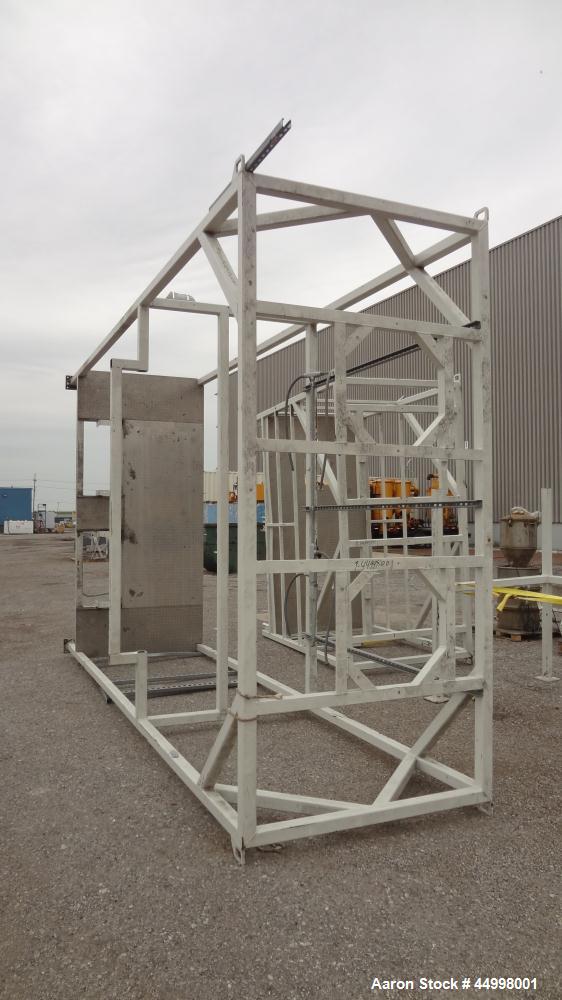 Used Hosokawa Bepex Continuous Solidaire Dryer, Model SJS30-16, 316 Stainless Steel. 30" Diameter x 16" long horizontal chamber. Internal rated 5psi at 50 to 400 degrees F, 304 stainless steel jacket...