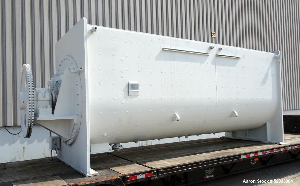 Bethlehem Corporation Trough Style Vacuum Dryer Mixer – 500 Cu Ft, 304L Stainless Steel (Used)